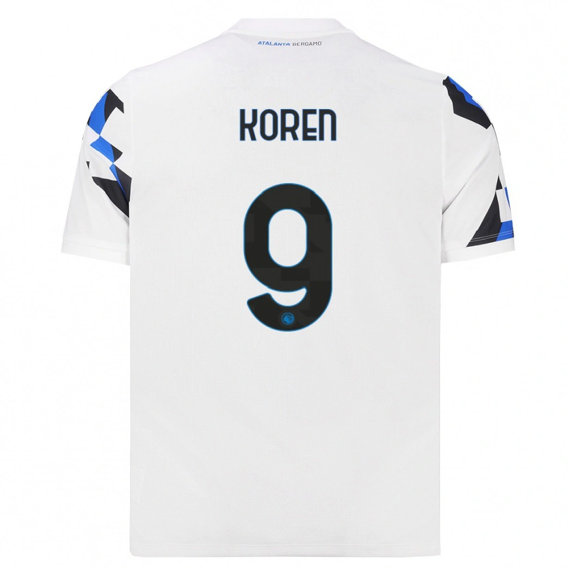 Danxen Men Vid Koren #9 White Red Blue Away Jersey 2026/27 T-Shirt