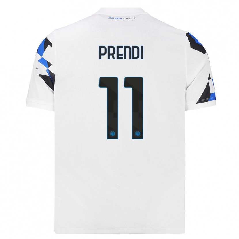 Danxen Men Samuel Prendi #11 White Red Blue Away Jersey 2026/27 T-Shirt