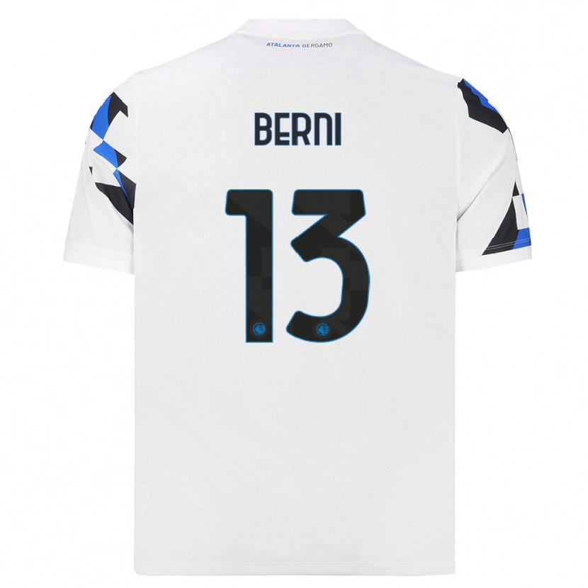 Danxen Men Matteo Berni #13 White Red Blue Away Jersey 2026/27 T-Shirt
