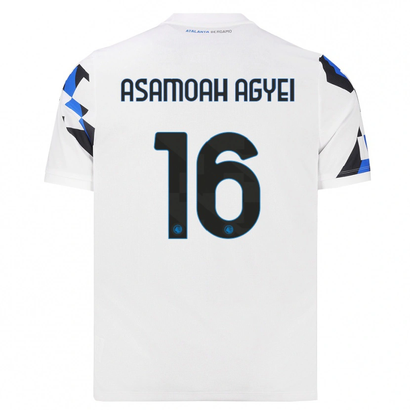 Danxen Men Yaw Asamoah Agyei #16 White Red Blue Away Jersey 2026/27 T-Shirt