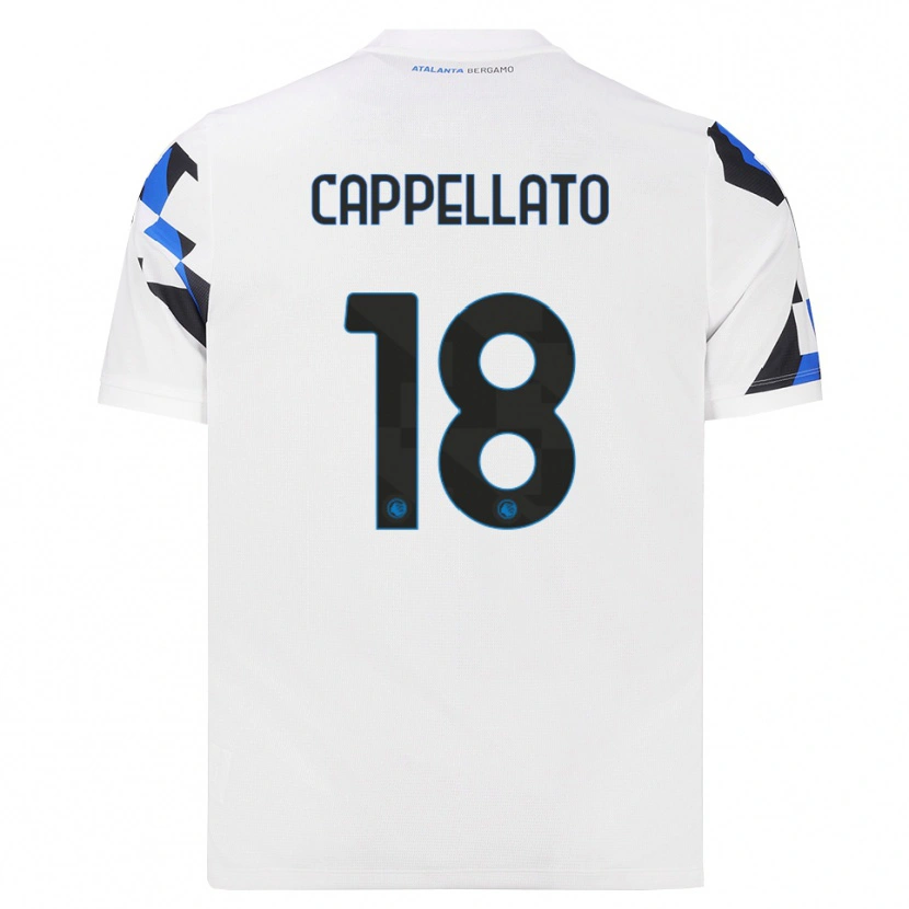 Danxen Men Nicola Cappellato #18 White Red Blue Away Jersey 2026/27 T-Shirt