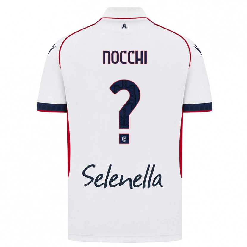 Danxen Men Isotta Nocchi #0 White Red Royal Blue Away Jersey 2026/27 T-Shirt