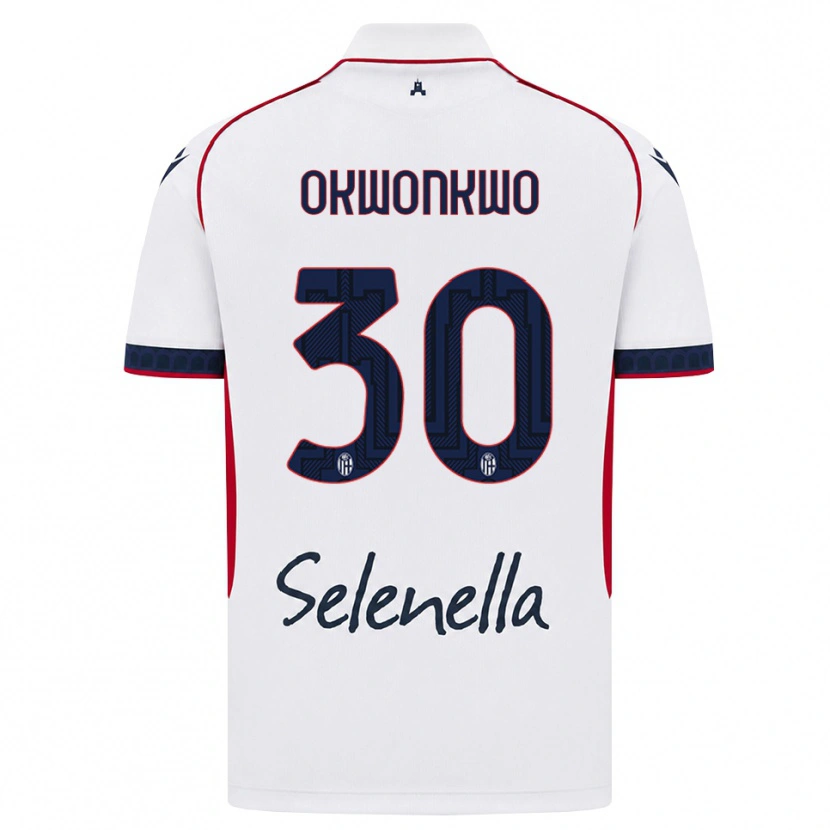 Danxen Men Orji Okwonkwo #30 White Red Royal Blue Away Jersey 2026/27 T-Shirt