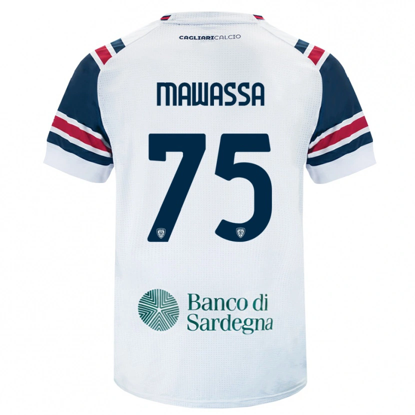 Danxen Men Enoch Mawassa #75 White Red Green Away Jersey 2026/27 T-Shirt