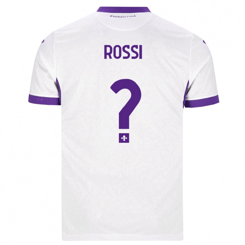 Danxen Men Alessandro Rossi #0 White Purple Away Jersey 2026/27 T-Shirt