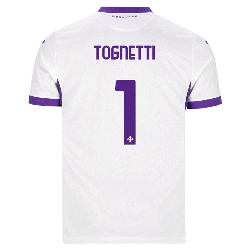 Danxen Men Laerte Tognetti #1 White Purple Away Jersey 2026/27 T-Shirt