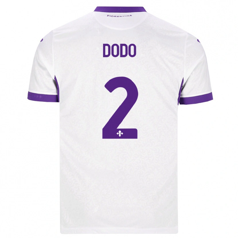 Danxen Men Dodô #2 White Purple Away Jersey 2026/27 T-Shirt