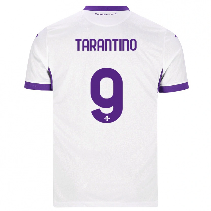 Danxen Men Jacopo Tarantino #9 White Purple Away Jersey 2026/27 T-Shirt