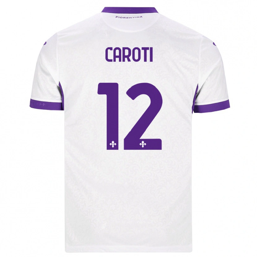 Danxen Men Filippo Caroti #12 White Purple Away Jersey 2026/27 T-Shirt
