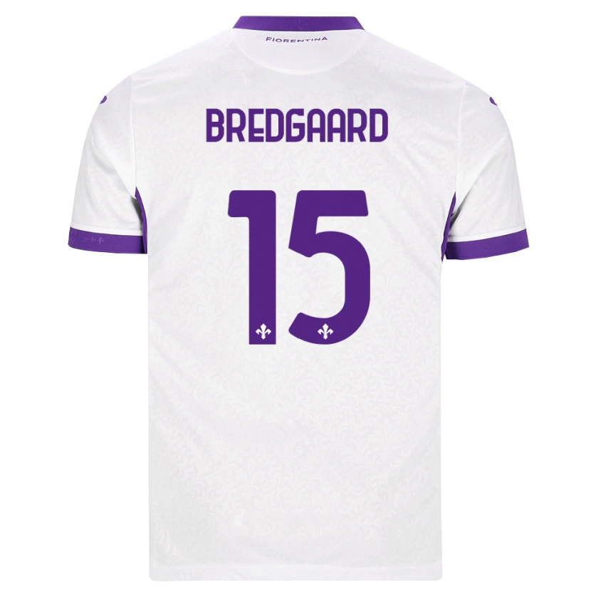 Danxen Men Sofie Bredgaard #15 White Purple Away Jersey 2026/27 T-Shirt