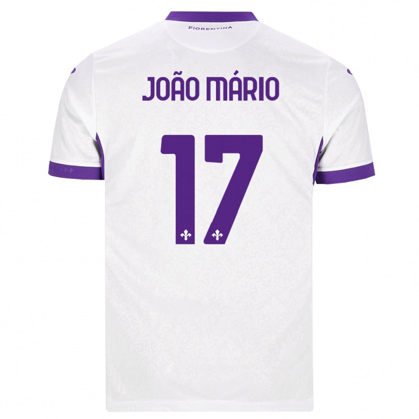 Danxen Men João Mário #17 White Purple Away Jersey 2026/27 T-Shirt
