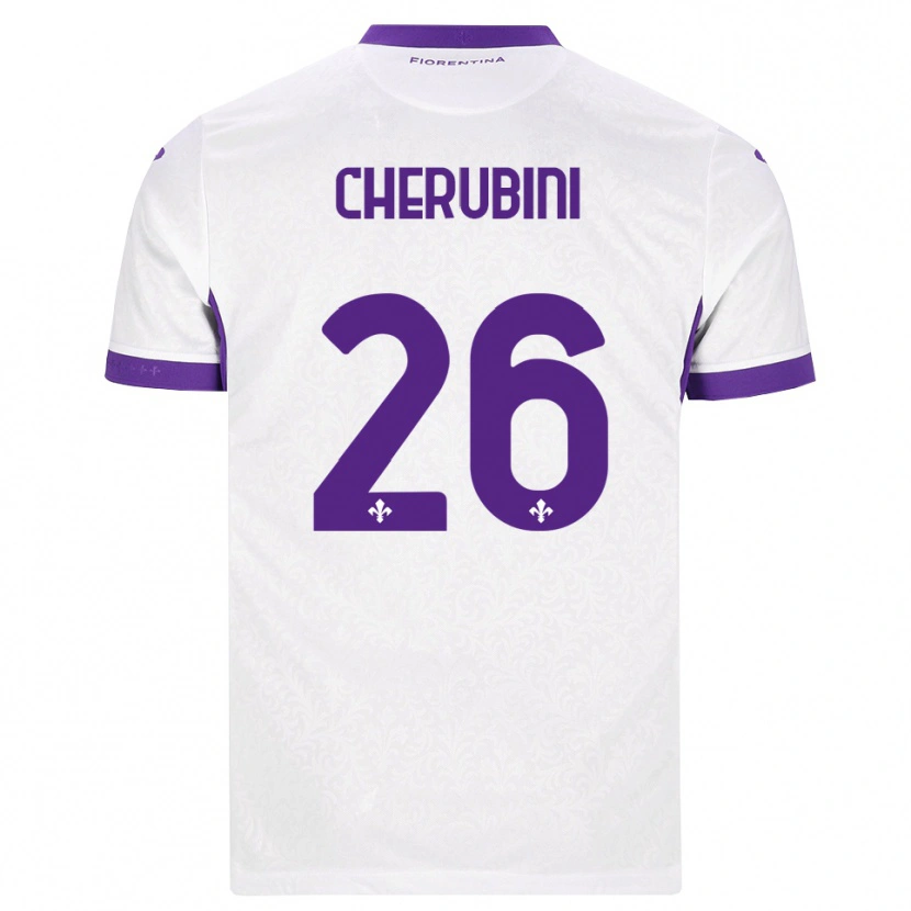 Danxen Men Maya Cherubini #26 White Purple Away Jersey 2026/27 T-Shirt