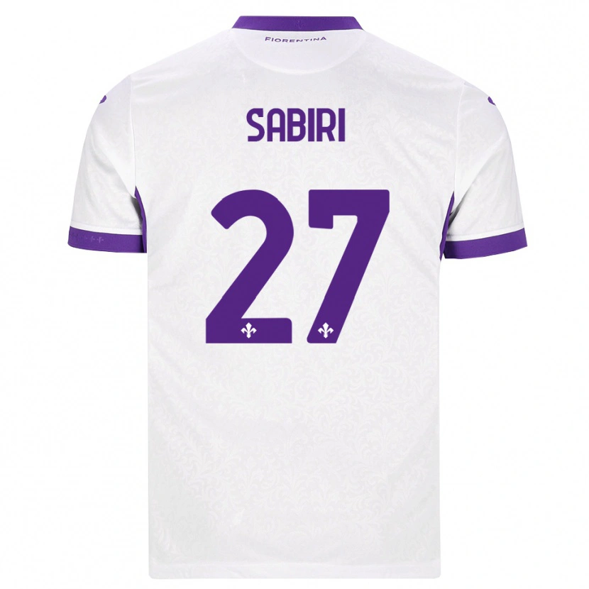 Danxen Men Abdelhamid Sabiri #27 White Purple Away Jersey 2026/27 T-Shirt