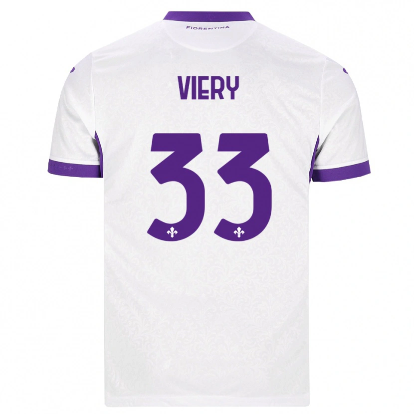 Danxen Men Viery Fernandes Santos Lopes #33 White Purple Away Jersey 2026/27 T-Shirt