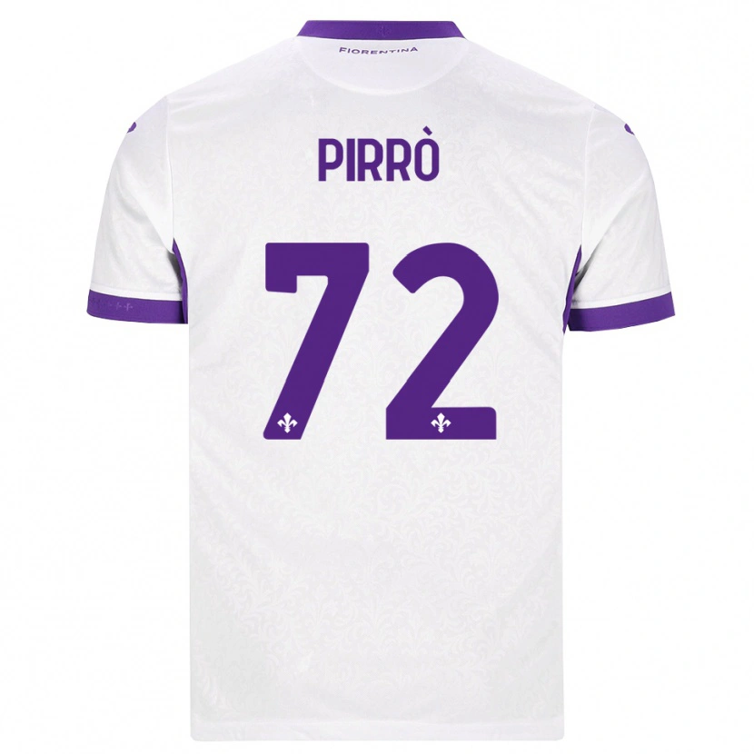 Danxen Men Antonio Pirrò #72 White Purple Away Jersey 2026/27 T-Shirt