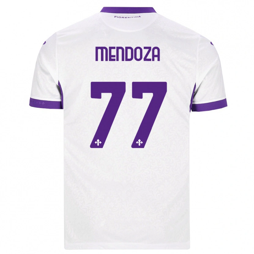 Danxen Men William Mendoza #77 White Purple Away Jersey 2026/27 T-Shirt