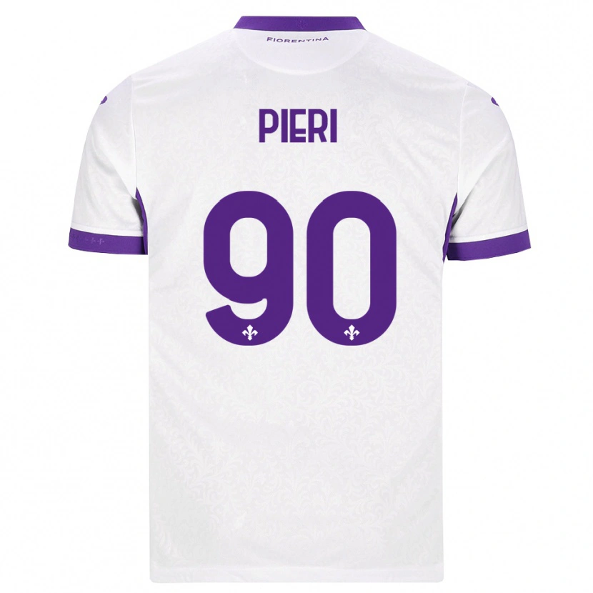 Danxen Men Arianna Pieri #90 White Purple Away Jersey 2026/27 T-Shirt