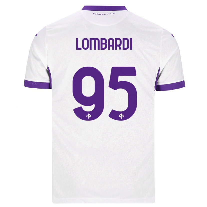 Danxen Men Emma Lombardi #95 White Purple Away Jersey 2026/27 T-Shirt
