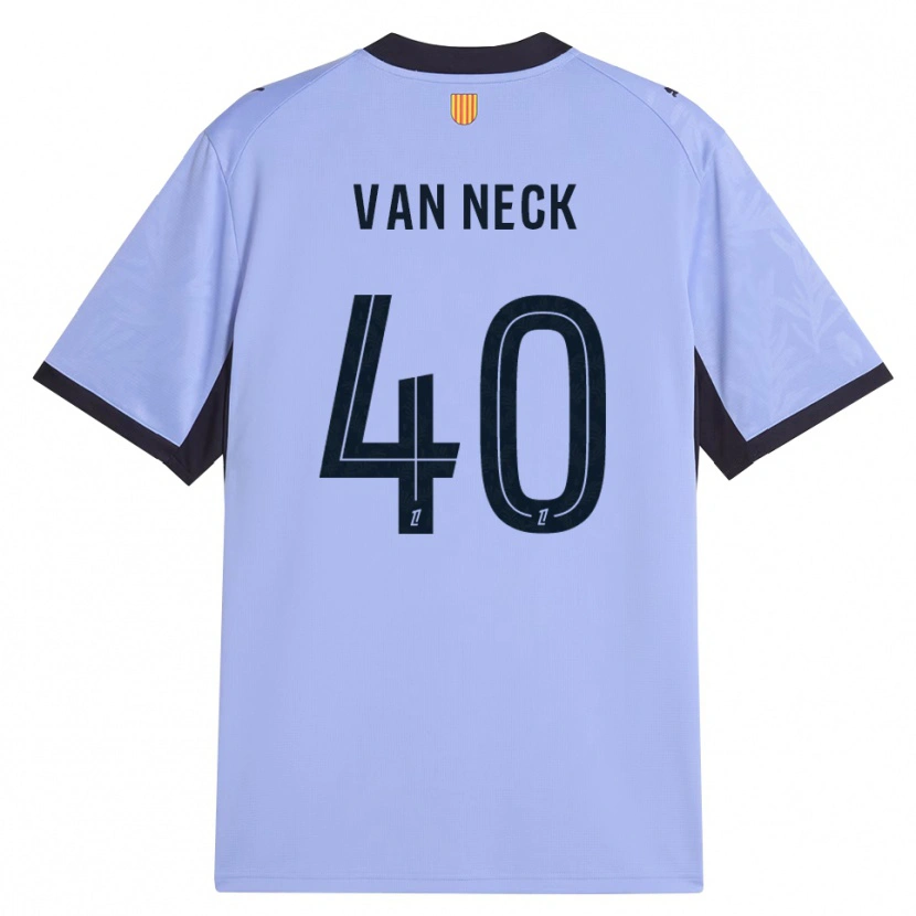 Danxen Men Jelle Van Neck #40 Lavender Black Third Jersey 2026/27 T-Shirt