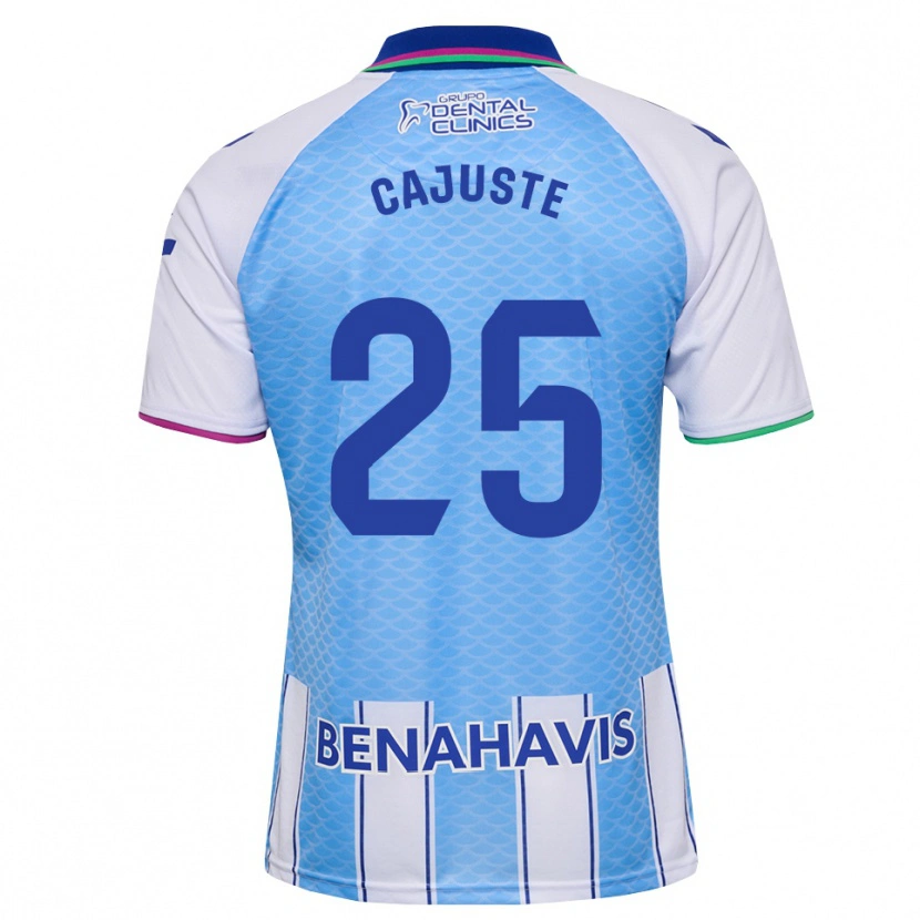 Danxen Men Jens Cajuste #25 Deep Sky Blue White Home Jersey 2026/27 T-Shirt