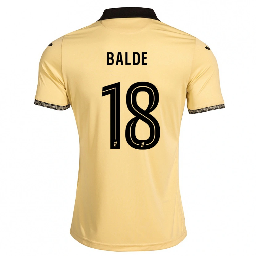 Danxen Men Ibrahima Baldé #18 Navajowhite Black Away Jersey 2026/27 T-Shirt