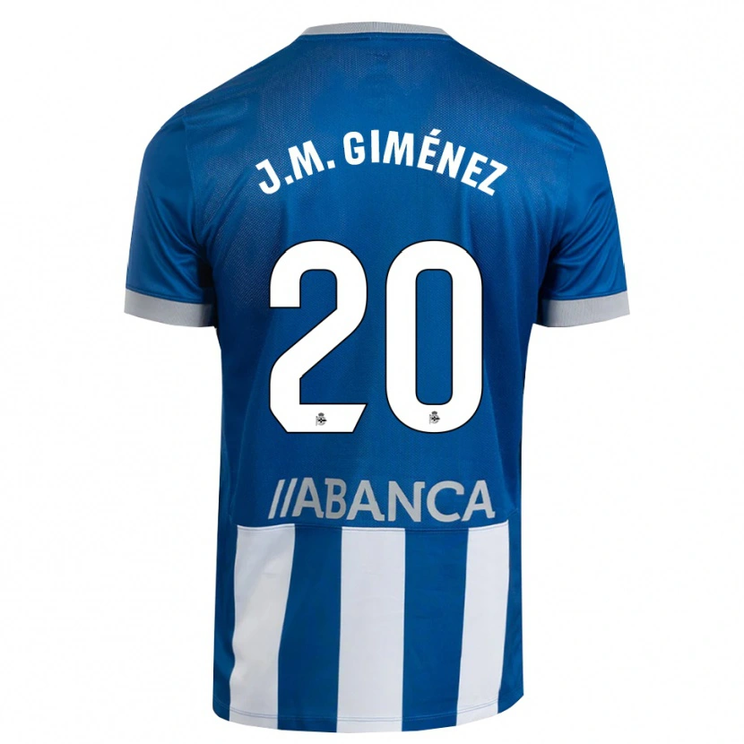 Danxen Women José María Giménez #20 Blue Gray White Home Jersey 2026/27 T-Shirt