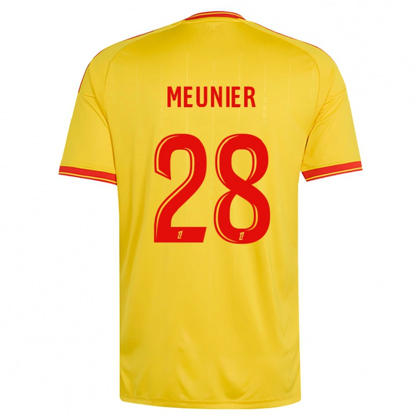 Danxen Women Jennifer Meunier #28 Gold Orange Red Home Jersey 2026/27 T-Shirt
