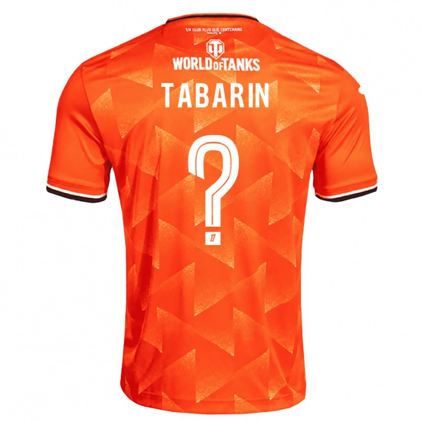 Danxen Women Lenny Tabarin #0 Orange White Black Home Jersey 2026/27 T-Shirt