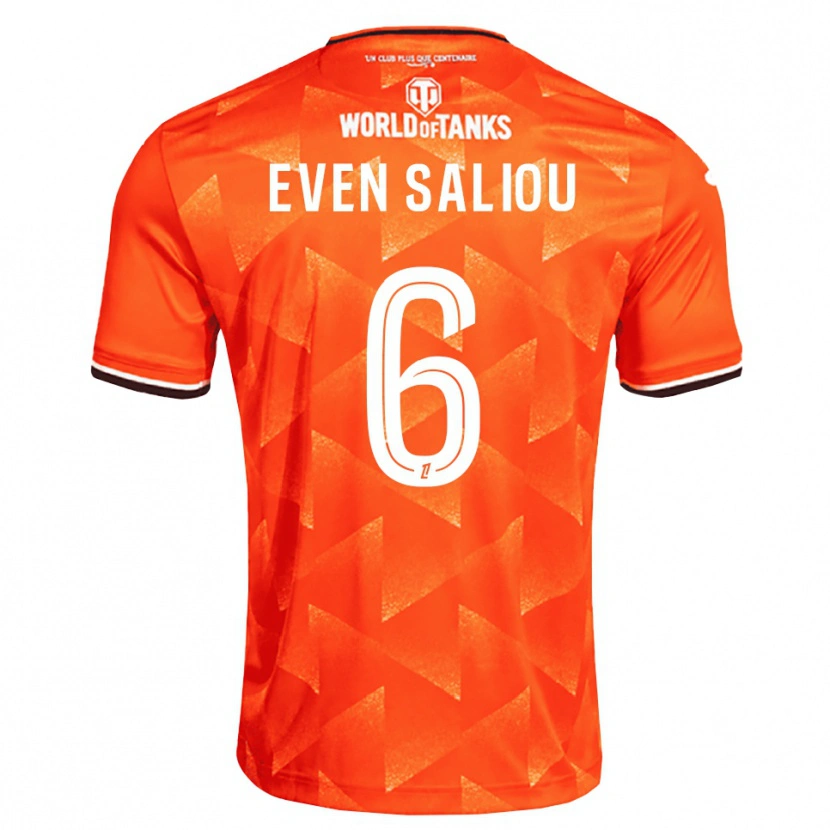 Danxen Women Emy Even Saliou #6 Orange White Black Home Jersey 2026/27 T-Shirt