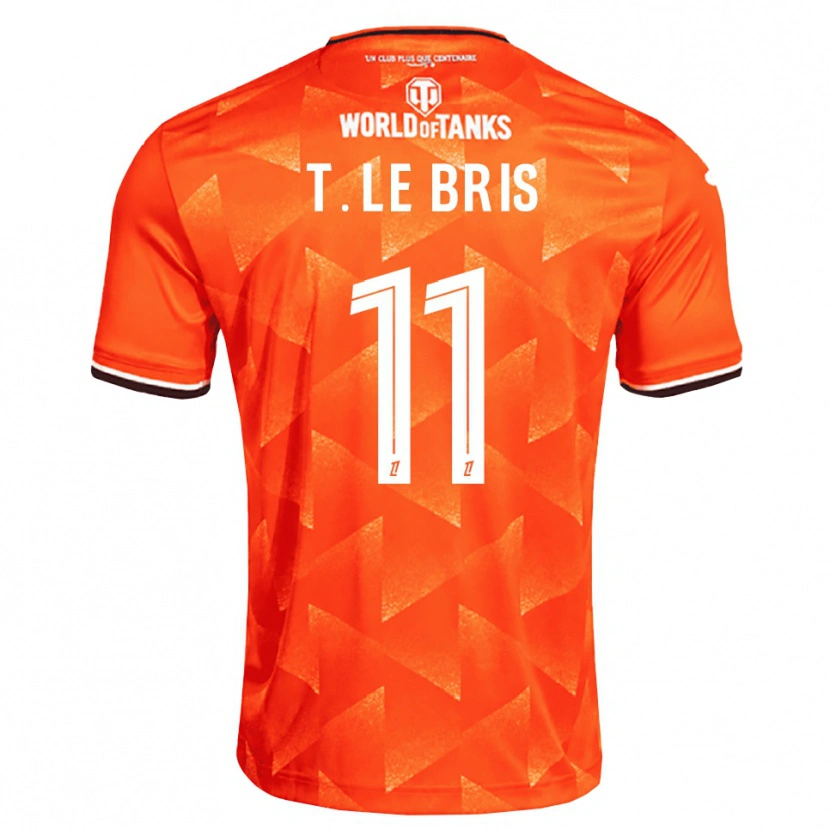 Danxen Women Théo Le Bris #11 Orange White Black Home Jersey 2026/27 T-Shirt