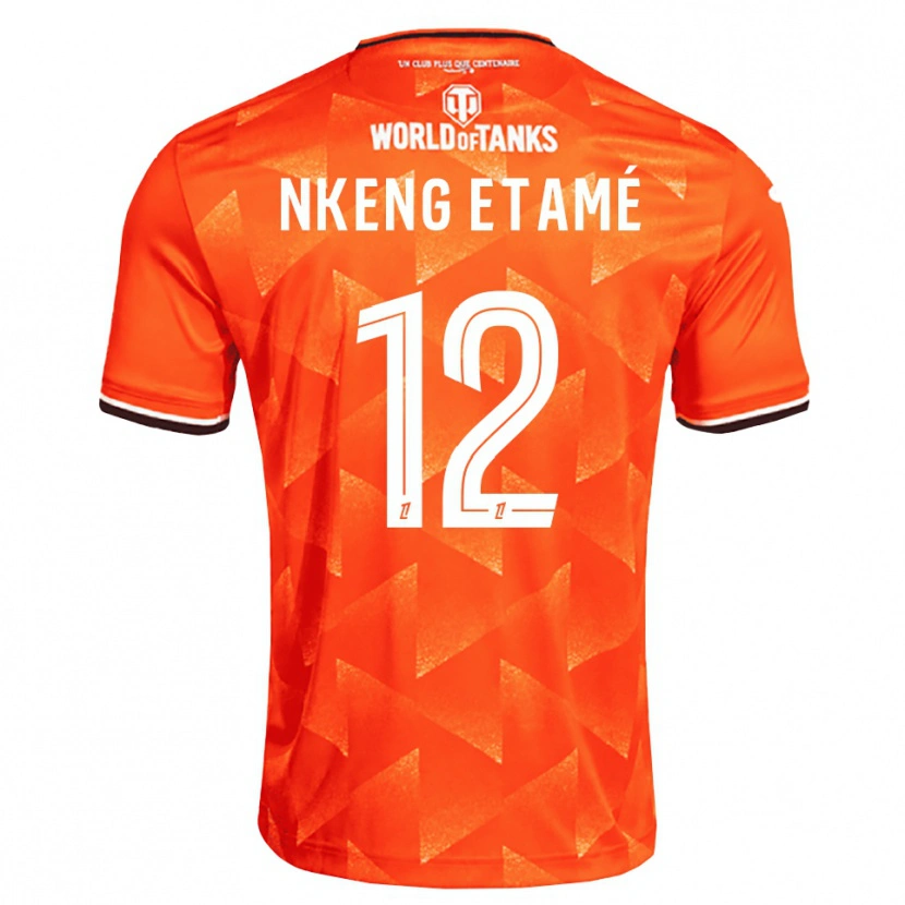 Danxen Women Shaï Nkeng Etamé #12 Orange White Black Home Jersey 2026/27 T-Shirt