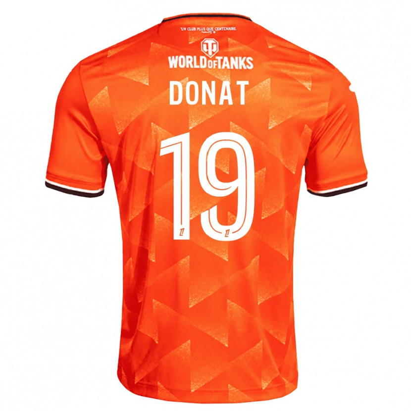 Danxen Women Noa Donat #19 Orange White Black Home Jersey 2026/27 T-Shirt
