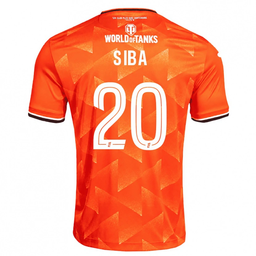 Danxen Women Stevan Siba #20 Orange White Black Home Jersey 2026/27 T-Shirt