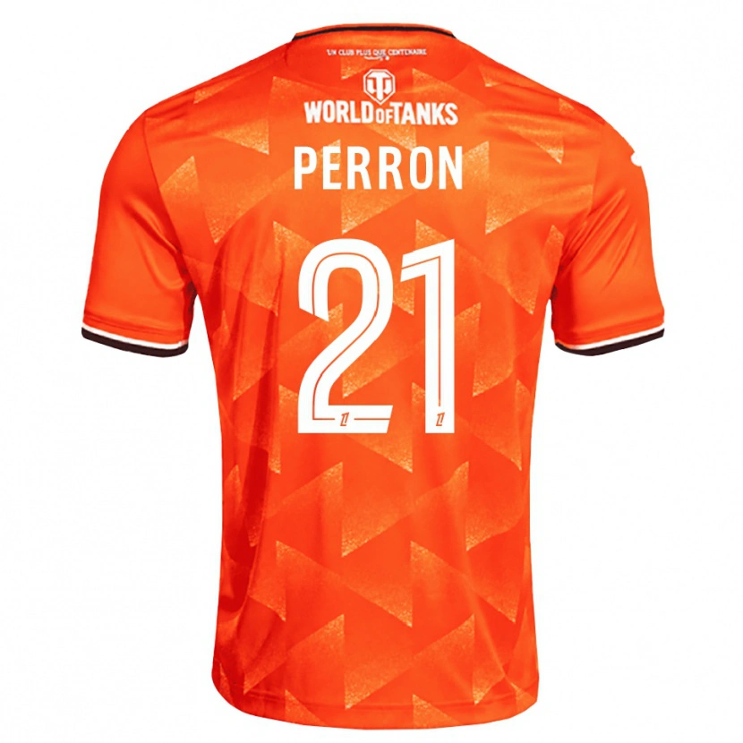 Danxen Women Angéline Perron #21 Orange White Black Home Jersey 2026/27 T-Shirt
