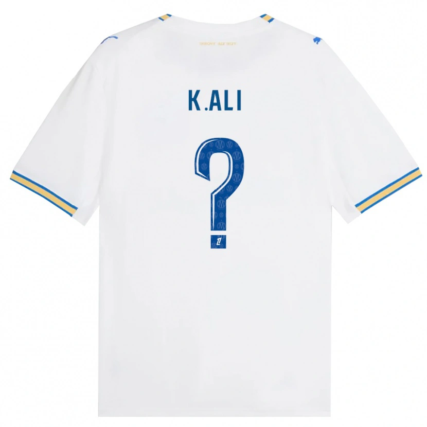 Danxen Women Kaïs Ali #0 Dodgerblue White Home Jersey 2026/27 T-Shirt