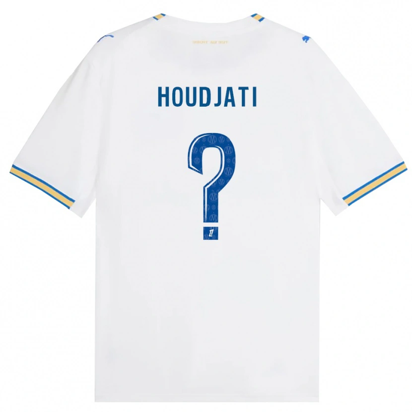 Danxen Women Naïm Houdjati #0 Dodgerblue White Home Jersey 2026/27 T-Shirt