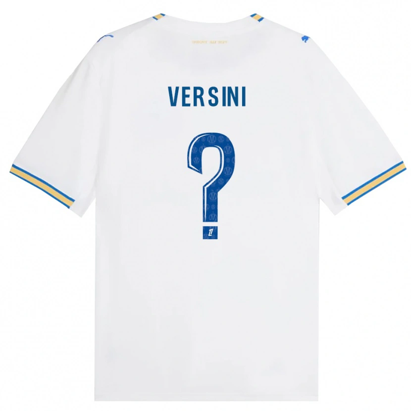 Danxen Women Santiago Versini #0 Dodgerblue White Home Jersey 2026/27 T-Shirt