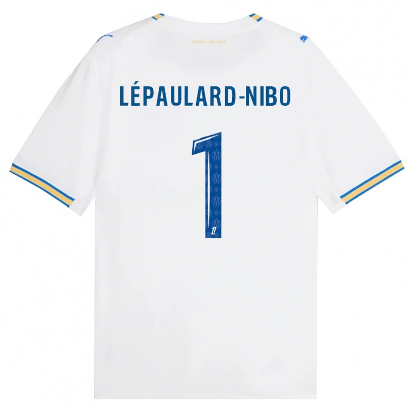 Danxen Women Mailey Lépaulard-Nibo #1 Dodgerblue White Home Jersey 2026/27 T-Shirt