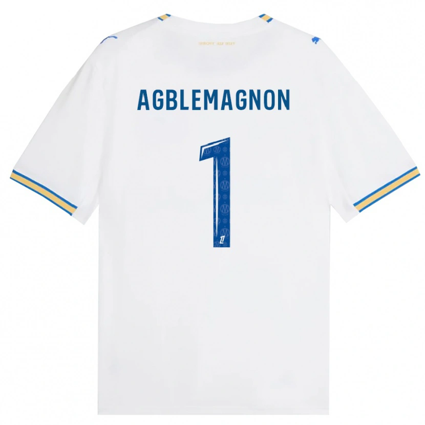 Danxen Women Jordan Agblemagnon #1 Dodgerblue White Home Jersey 2026/27 T-Shirt