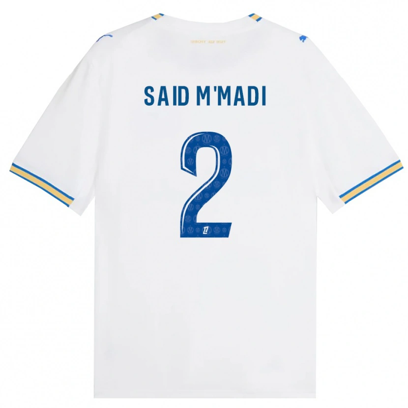 Danxen Women Yakine Said M'madi #2 Dodgerblue White Home Jersey 2026/27 T-Shirt