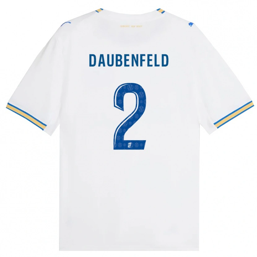 Danxen Women Lucas Daubenfeld #2 Dodgerblue White Home Jersey 2026/27 T-Shirt