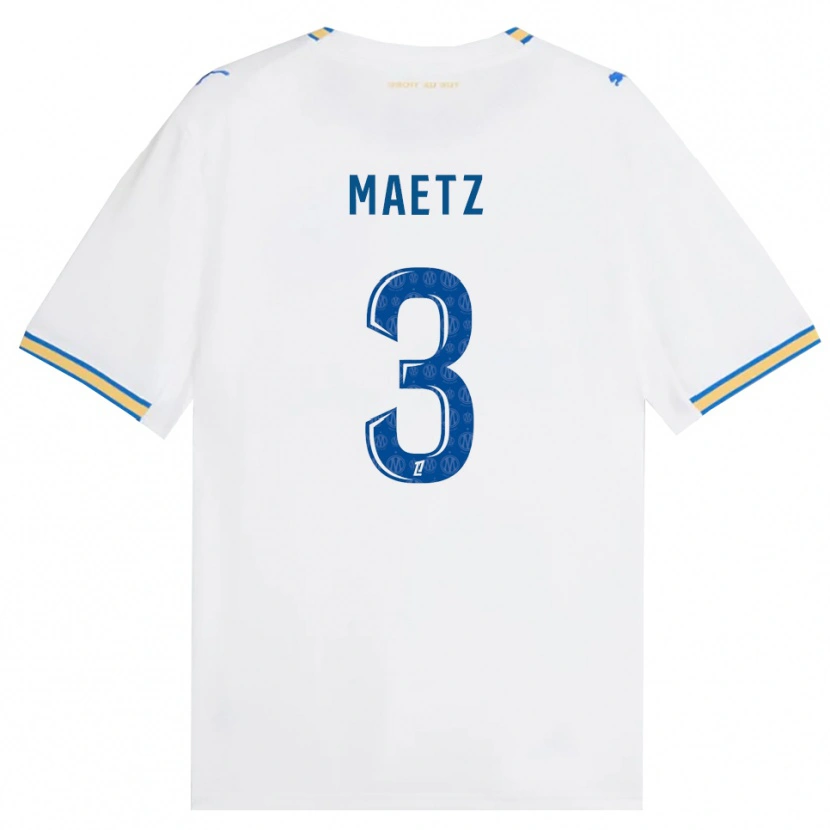 Danxen Women Agathe Maetz #3 Dodgerblue White Home Jersey 2026/27 T-Shirt