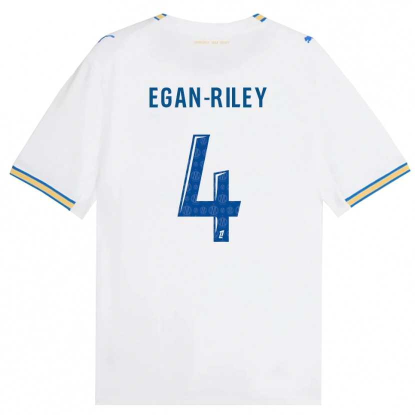 Danxen Women Cj Egan-Riley #4 Dodgerblue White Home Jersey 2026/27 T-Shirt
