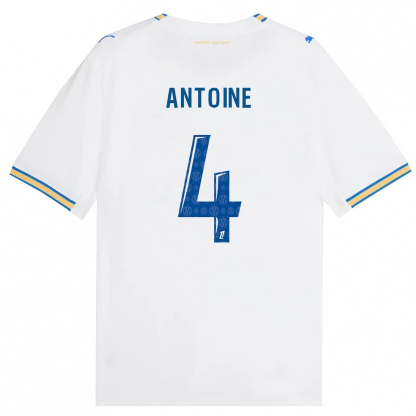 Danxen Women Maud Antoine #4 Dodgerblue White Home Jersey 2026/27 T-Shirt