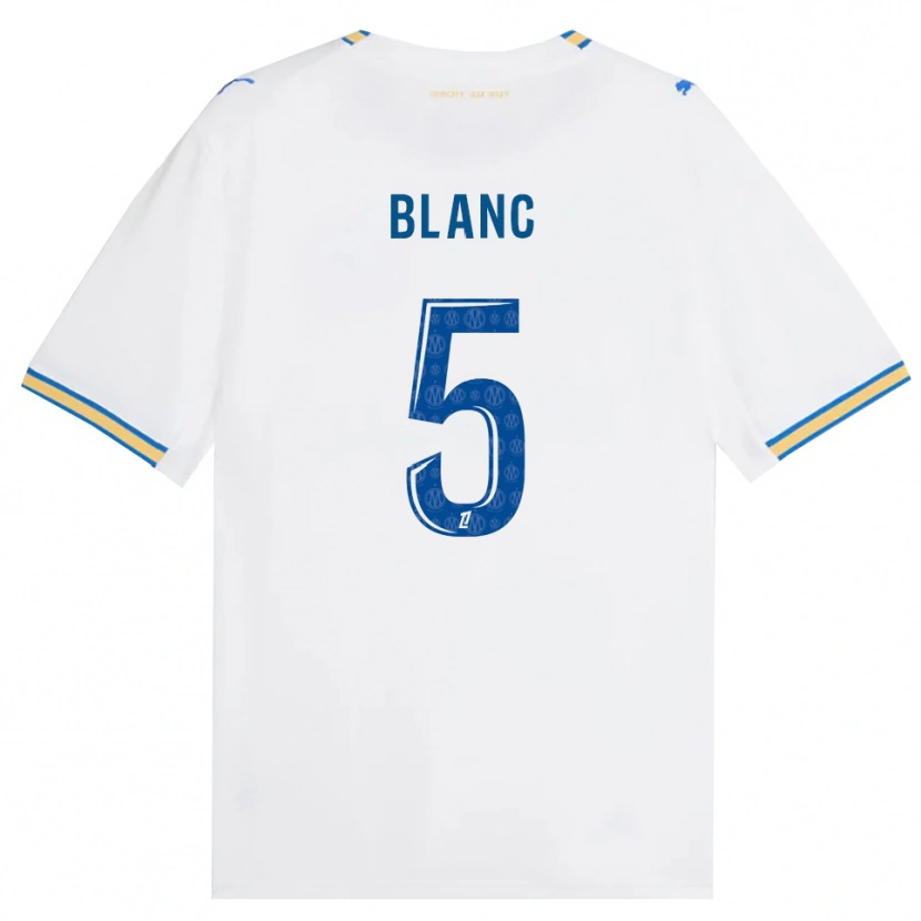 Danxen Women Amandine Blanc #5 Dodgerblue White Home Jersey 2026/27 T-Shirt