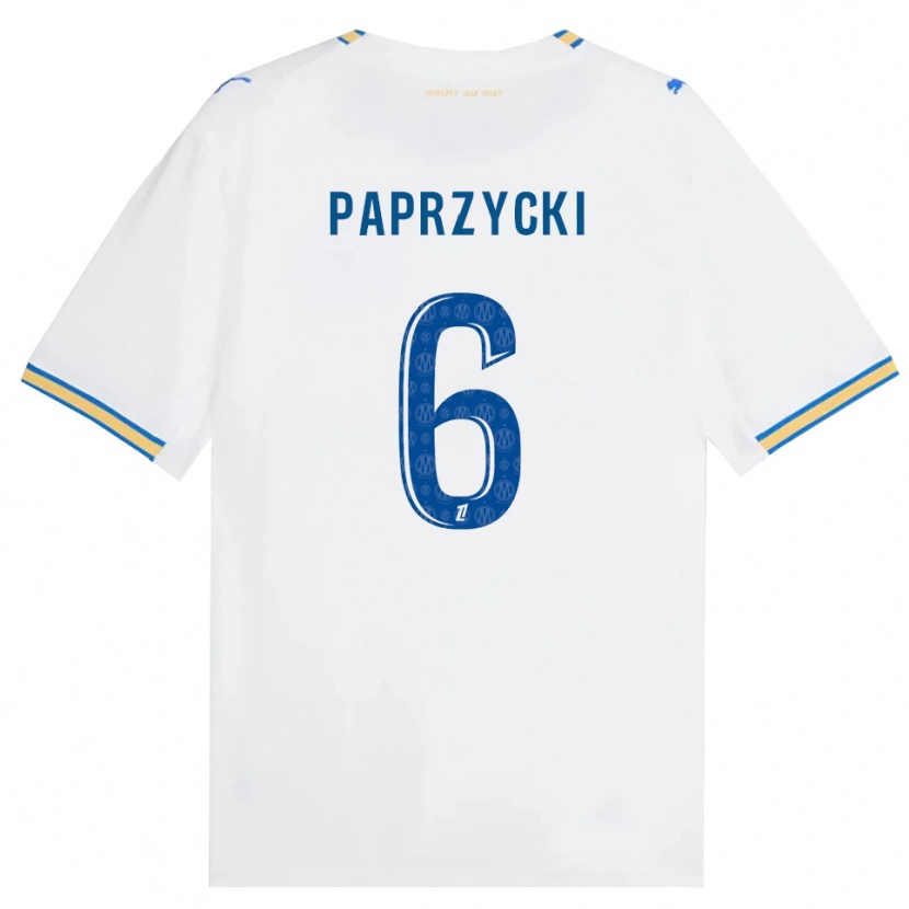 Danxen Women Aurore Paprzycki #6 Dodgerblue White Home Jersey 2026/27 T-Shirt
