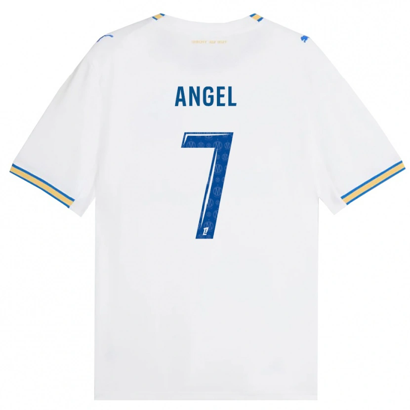 Danxen Women Angel Gomes #7 Dodgerblue White Home Jersey 2026/27 T-Shirt