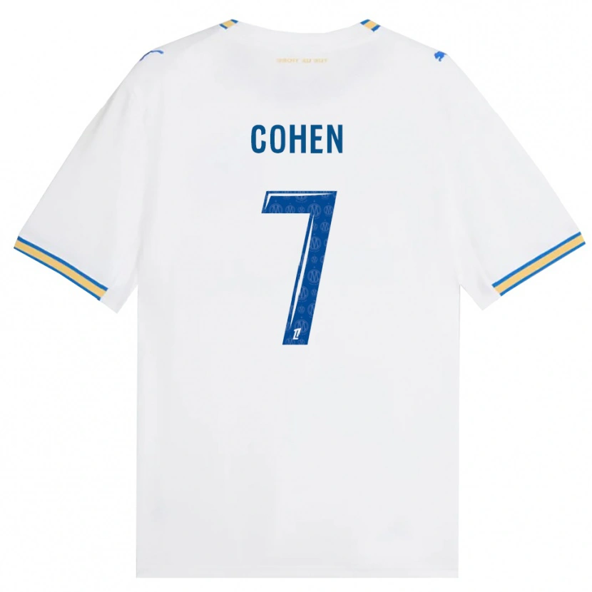 Danxen Women Dan Cohen #7 Dodgerblue White Home Jersey 2026/27 T-Shirt