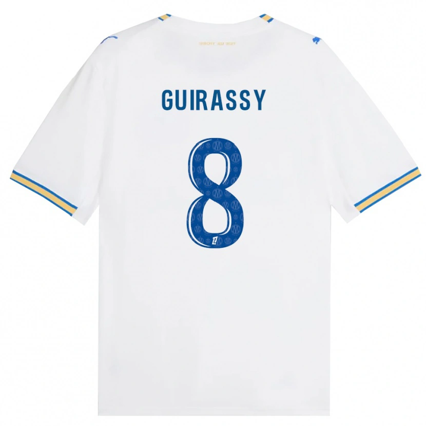 Danxen Women Moctar Guirassy #8 Dodgerblue White Home Jersey 2026/27 T-Shirt