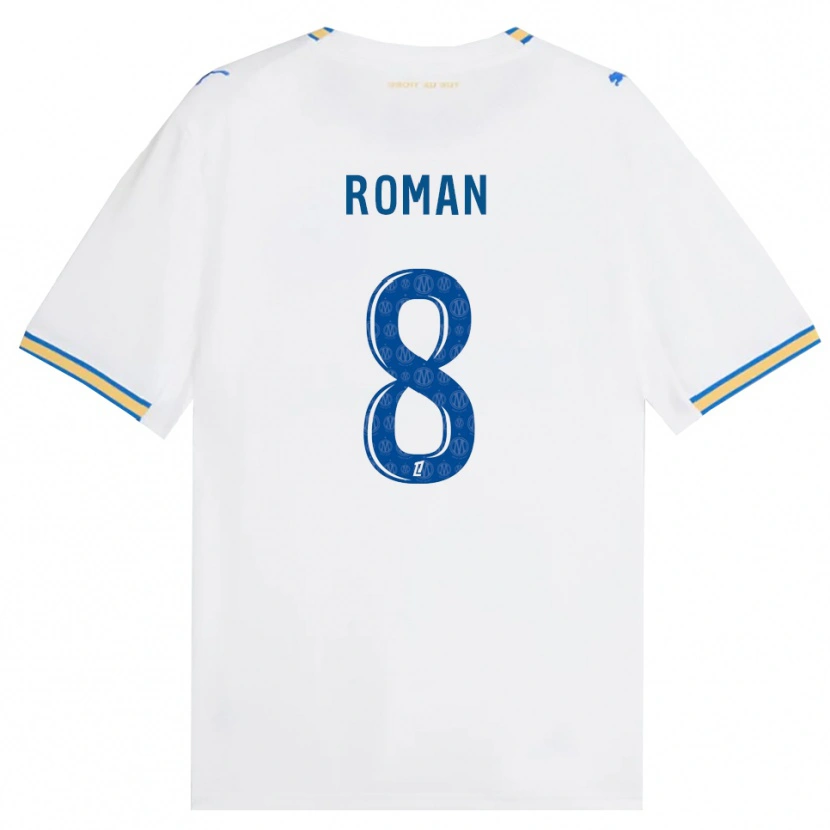 Danxen Women Lucas Roman #8 Dodgerblue White Home Jersey 2026/27 T-Shirt